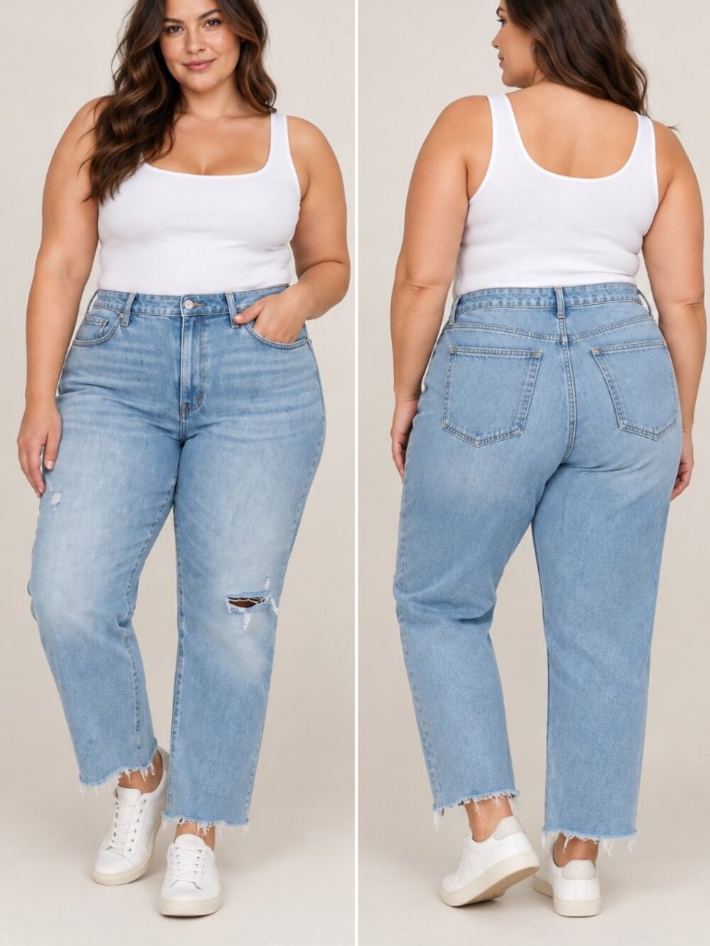 NEW Madewell Curvy Perfect Vintage Jeans 20W Light Wash High Rise Straight Leg